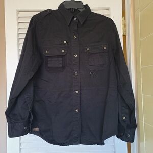 Ralph Lauren Ralph Lauren Black Buttondown Shirt Medium